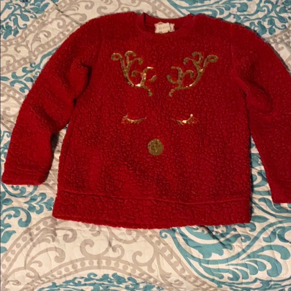 Red sweater